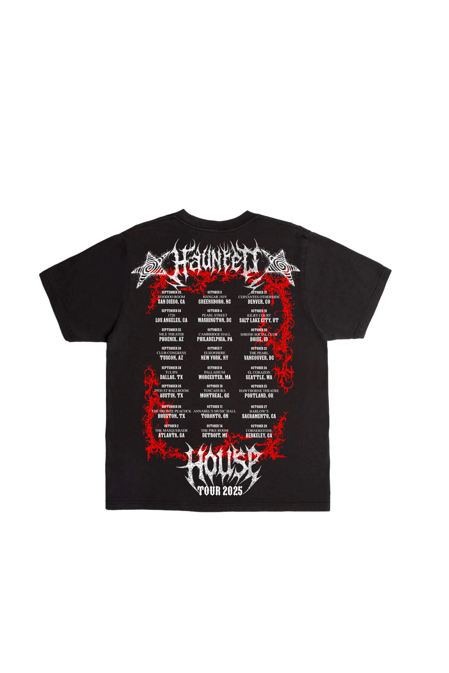 Savage Ga$p Skeleton Tee (Haunted House)
