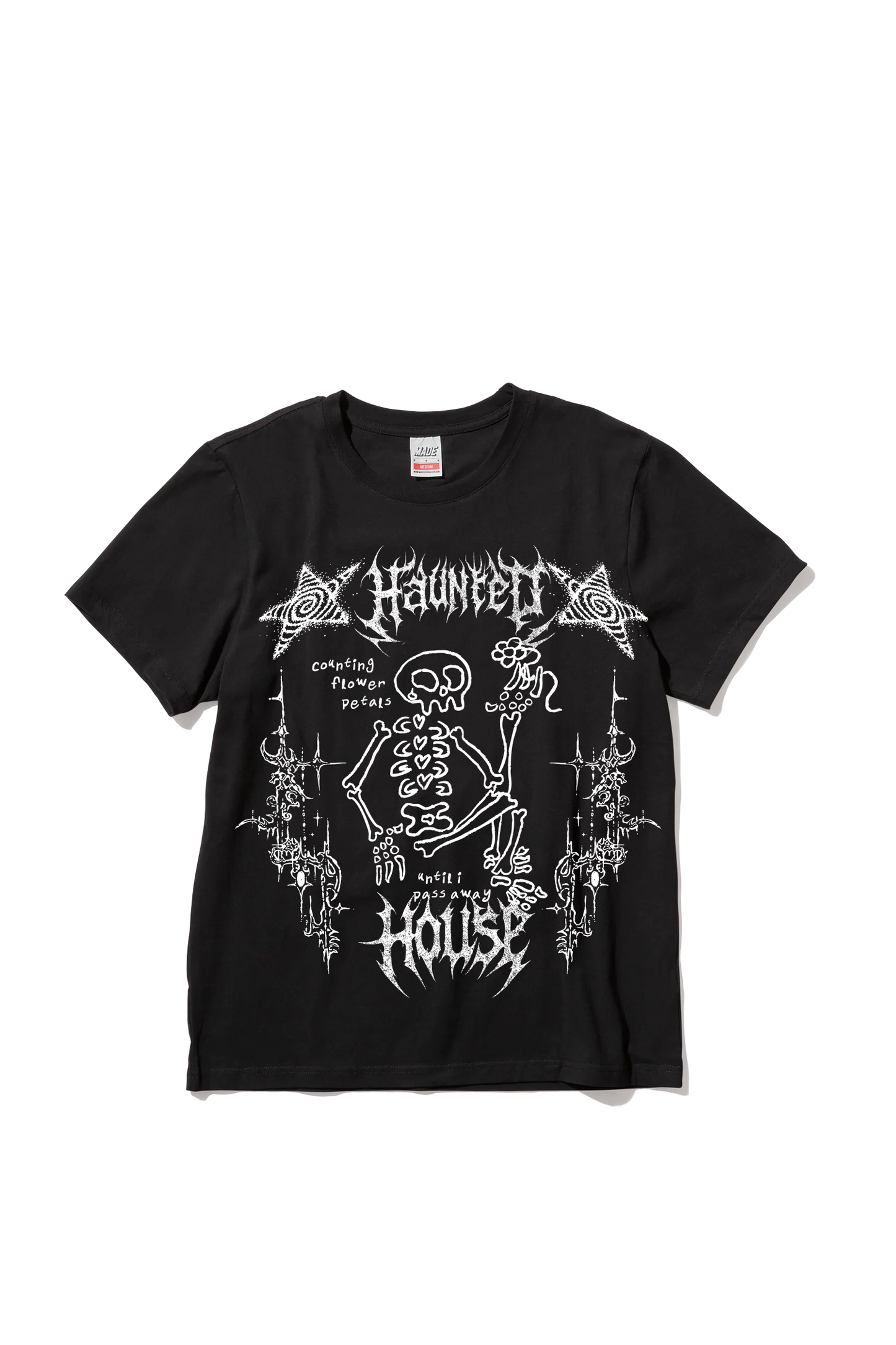 gasp tee skeleton